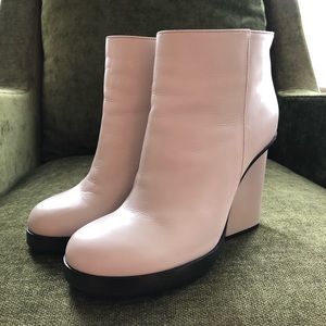 Jil Sander Leather Ankle Booties